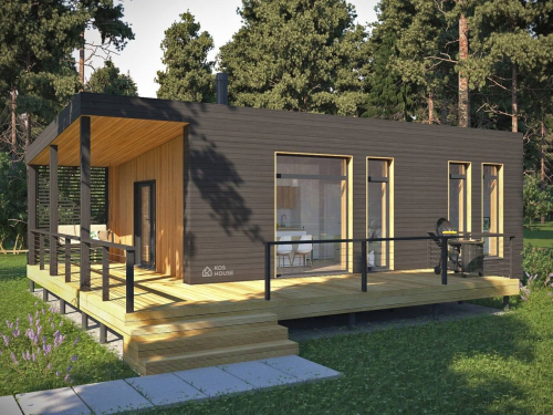 Дом-трансформер с возможностью превращения в баню